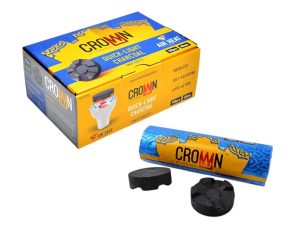 CROWN CARBOPOL 40 mm - Charbon Auto-Allumant