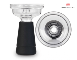 foyer chicha en verre Kamine