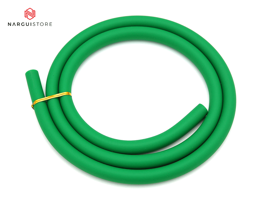 Tuyau Silicone Soft Touch Vert, Narguistore