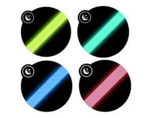 Tuyau Silicone Phosphorescent Dum