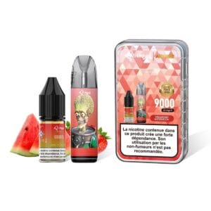 Puff 9000 Aqualiquid – Ultra-Compact, Rechargeable et Remplissable | 2% Nicotine