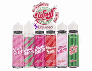 E-Liquide LIQUIDEO Wpuff Flavors 50 ml