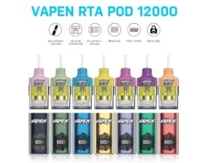 Puff 12000 Vapen RTA Pod 0% Nicotine