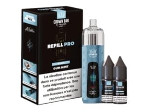 Puff Chicha AL FAKHER 30K Remplissable Crown Bar – Refill Pro Kit