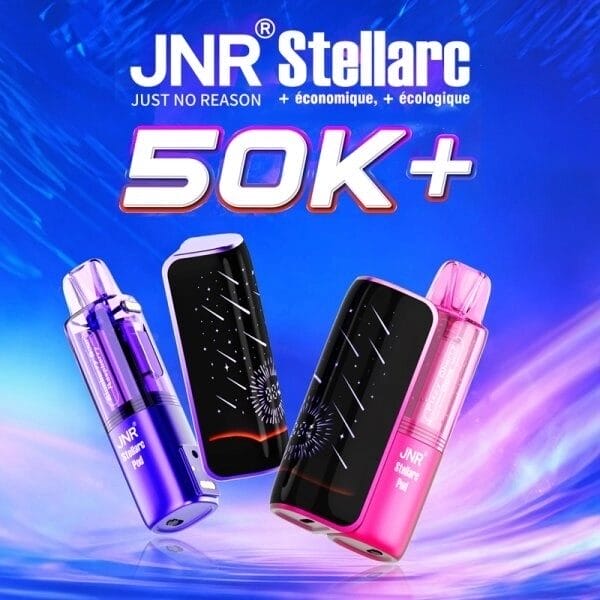Cartouche Stellarc JNR - Recharge Puff 50K (50 000 Puffs)