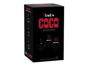 Aladin Coco 15 Flat 1KG - Charbon naturel