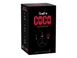 Aladin Coco 3 BLOCK 1KG - Charbon Naturel Triangle