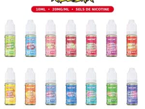 E-Liquide Puff RAZZ BAR 10 ml 2% Sel de nicotine